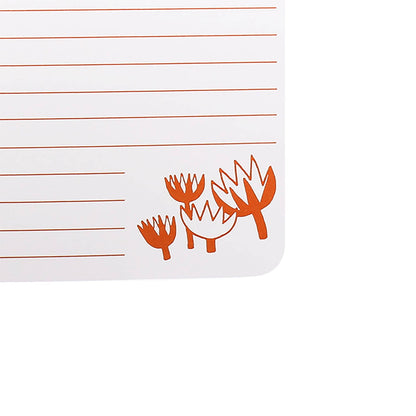 Moomin Notebook - Picking Flowers yellow