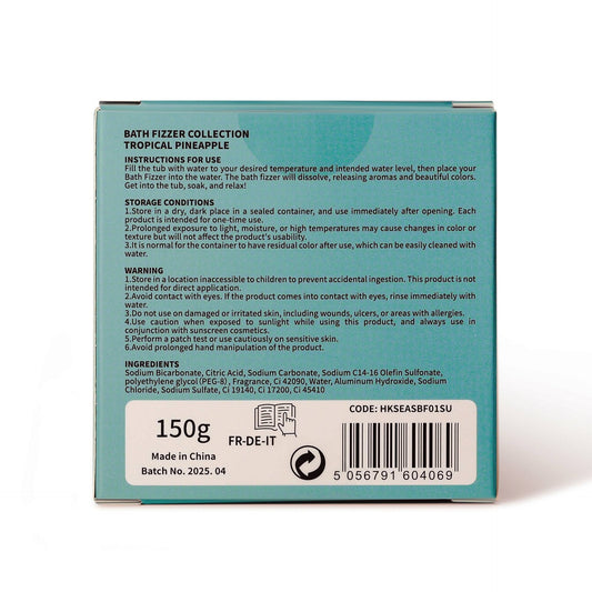 Saisons Boule de Bain Été Parfum Ananas Tropical