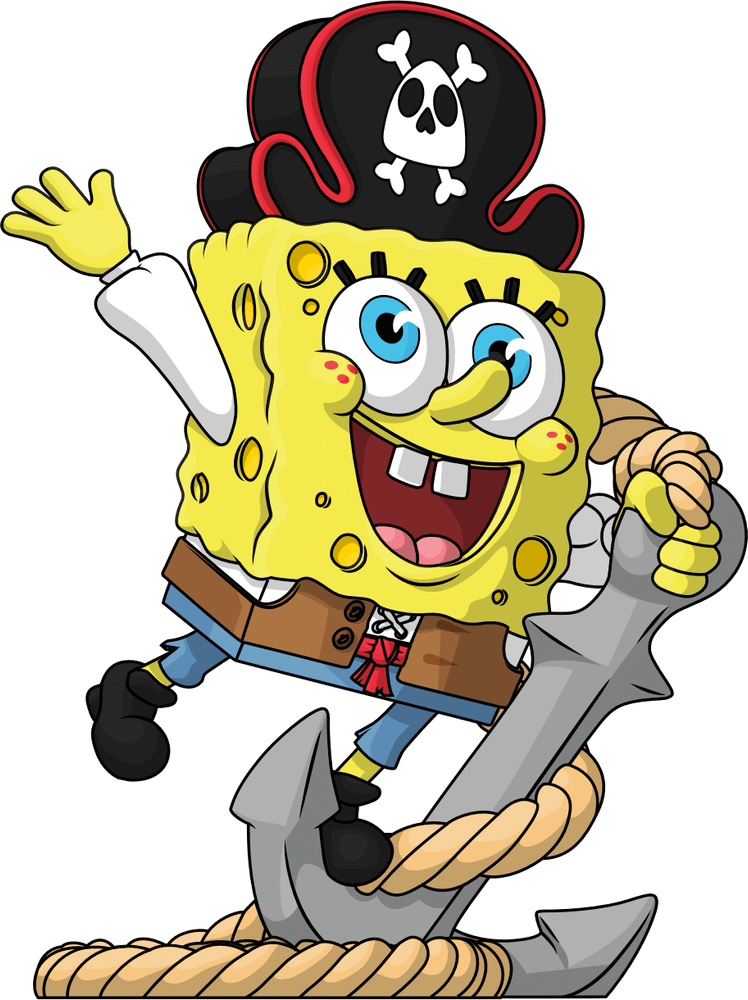 Piratenschwammkopf