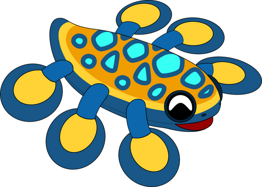 Hoverfisch Plüschtier (23 cm)