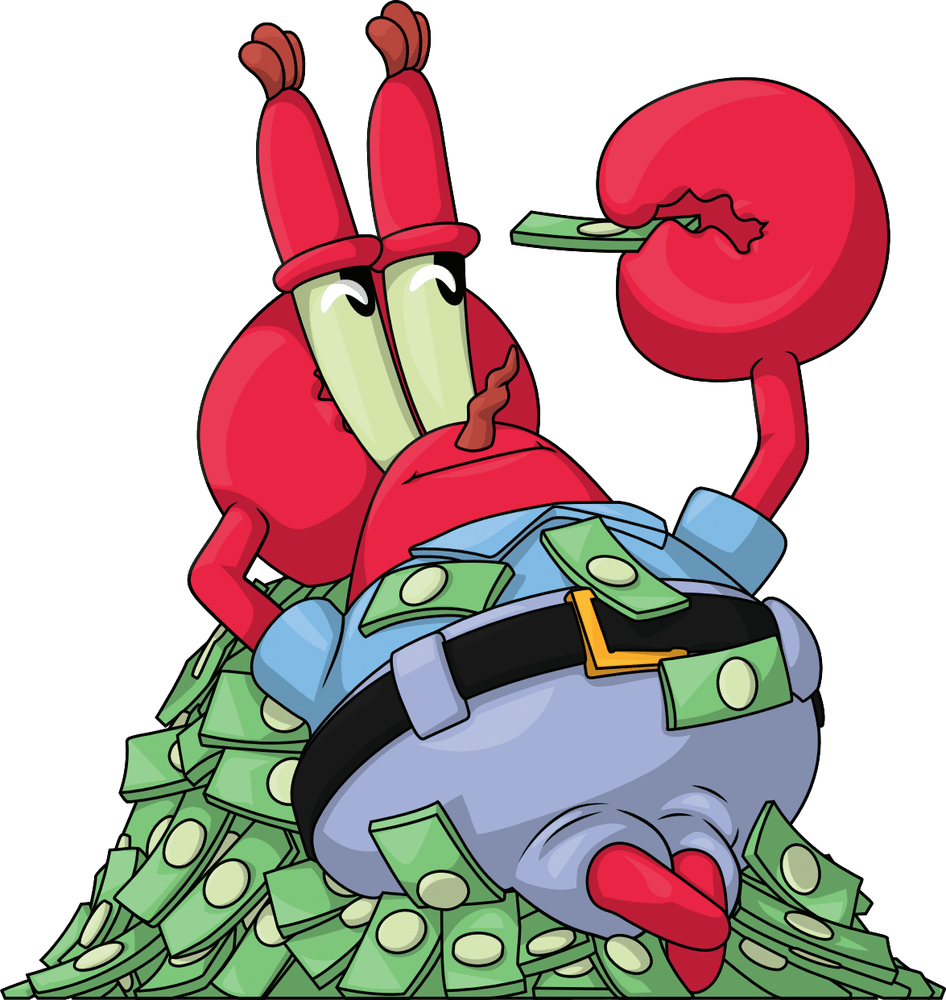 Ein Haufen Geld, Mr. Krabs.