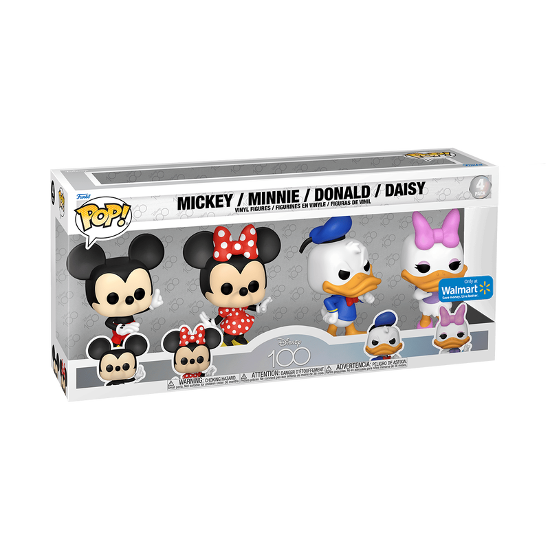 Disney Mickey &amp; Friends 4er-PACK (SE)