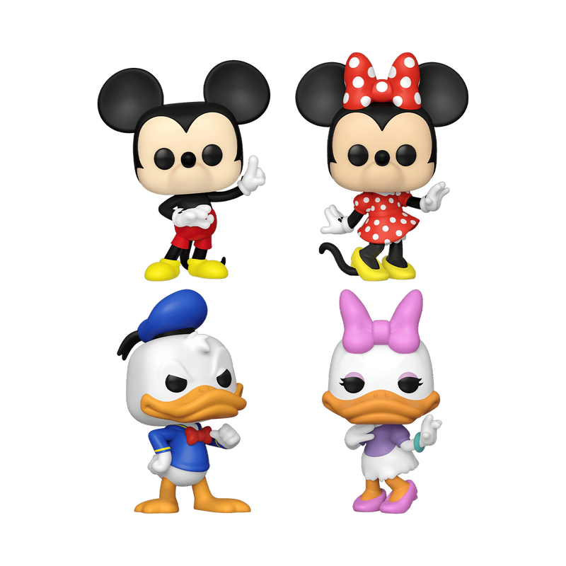 Disney Mickey &amp; Friends 4er-PACK (SE)