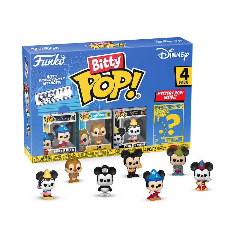 Bitty Pop! Disney 4-Pack Series 3