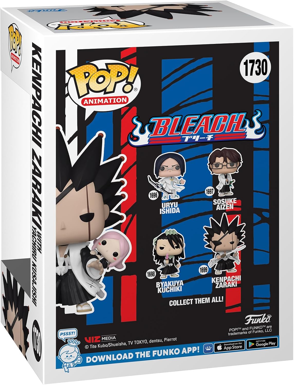 Pop! Kenpachi Zaraki with Yachiru Kusajishi
