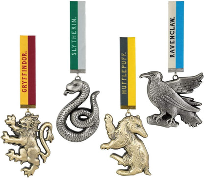 Harry Potter Ornament-Set – 4 Hogwarts-Häuser