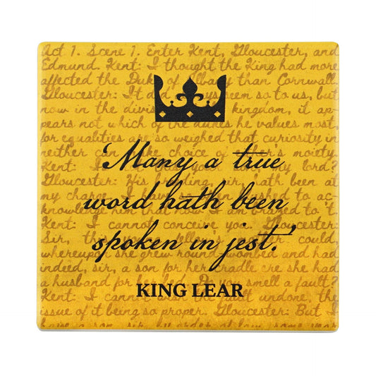 Shakespeare Ceramic Coaster - King Lear