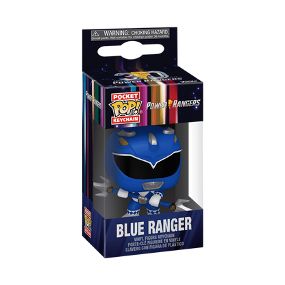 Pop! Blauer Ranger Schlüsselanhänger