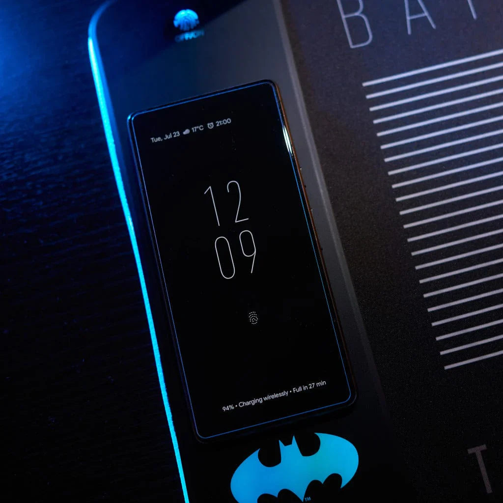 Riesige Spielmatte und Handy-Ladegerät – Batman