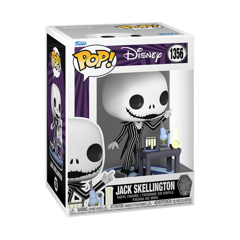 pop jack skellington in laboratory 1356