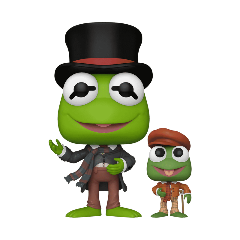 Noël chez les Muppets POP Disney N° 1457 Kermit avec Tiny Tim The Muppet Christmas Carol