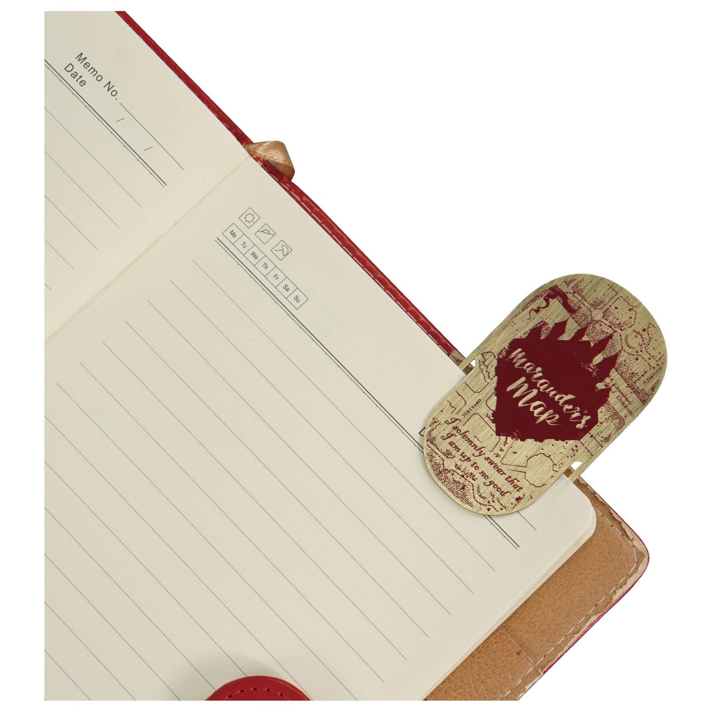 Harry Potter Metal Bookmark - Marauder's Map
