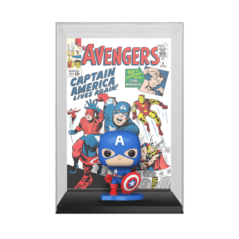 Pop! Comic Covers Captain America Avengers #4 (1963)