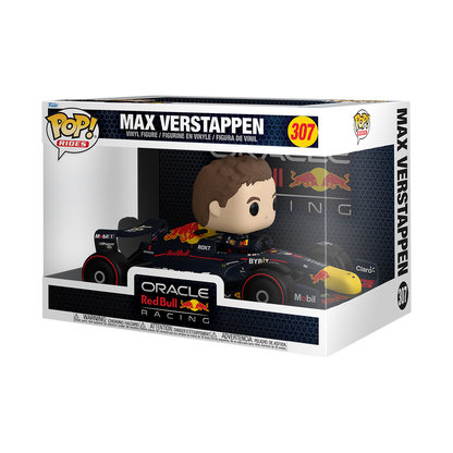 Max Verstappen Pop! Rides Super Deluxe Formule 1 POP! Rides Super Deluxe  Vinyl figurine Verstappen 15 cm – le Comptoir du Geek