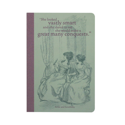 Jane Austen A5 flexible notebook