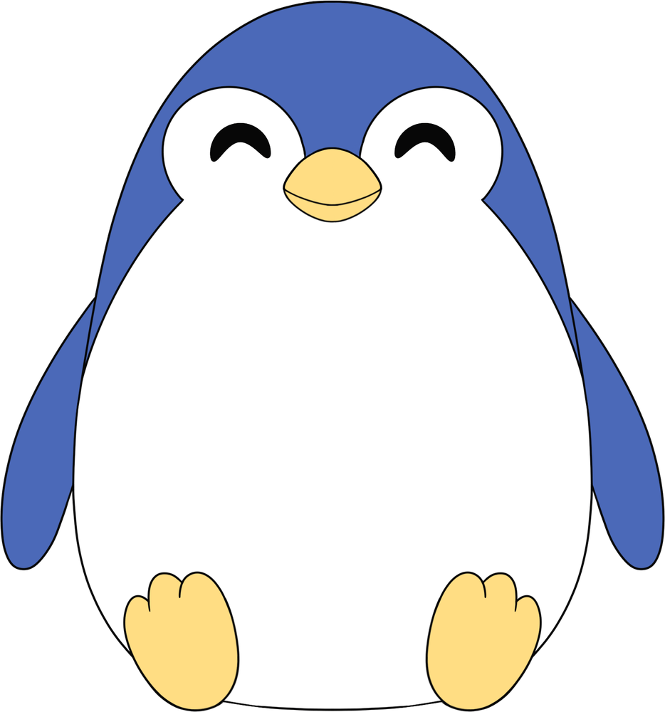 Pinguin Plüschtier (23 cm)