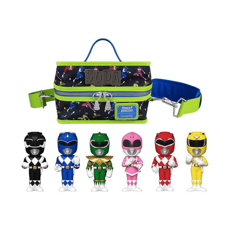 Mighty Morphin Power Rangers 6-PACK - Vinyl SODA