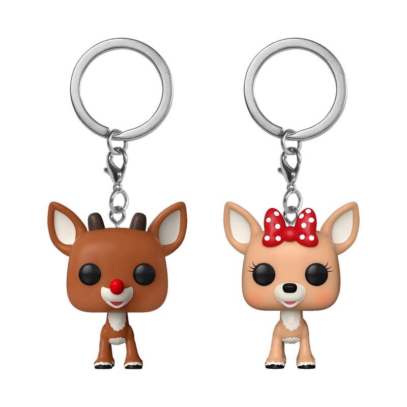 Rudolphe &amp; Clarice (SE) - Pop! Keychain 