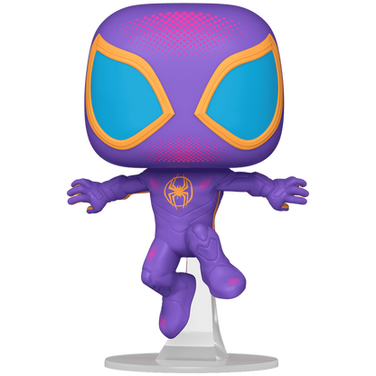 Pop! Jumbo Spider-Man (Miles Morales) (Black Light)