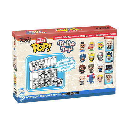 Bitty Pop! Retro Toys 4-Pack Series 4