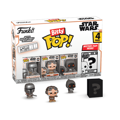Bitty Pop! Star Wars: The Mandalorian 4er-Pack Serie 2