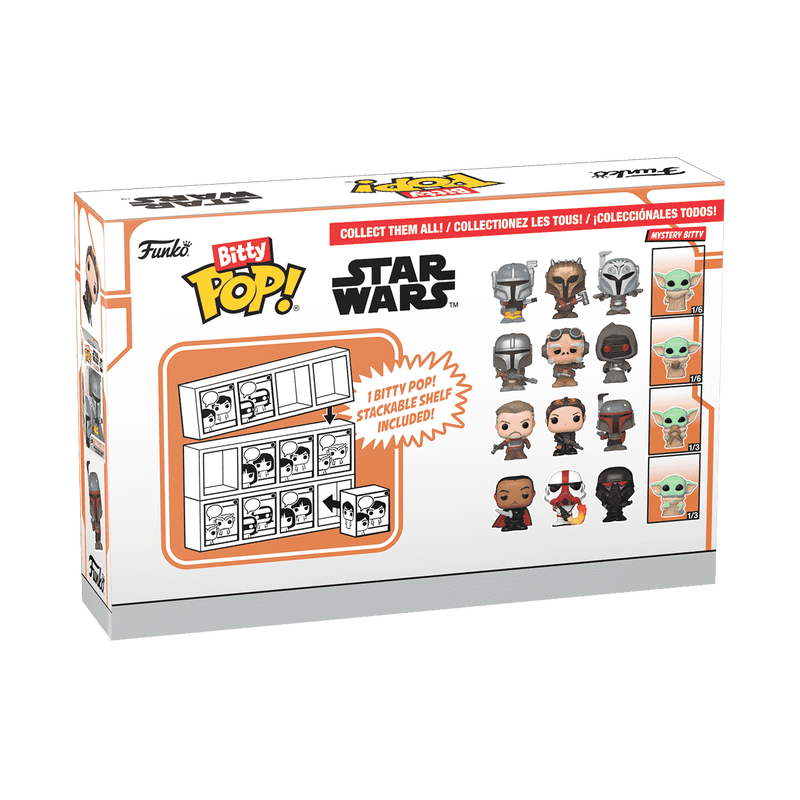 Bitty Pop! Star Wars: The Mandalorian 4er-Pack Serie 3