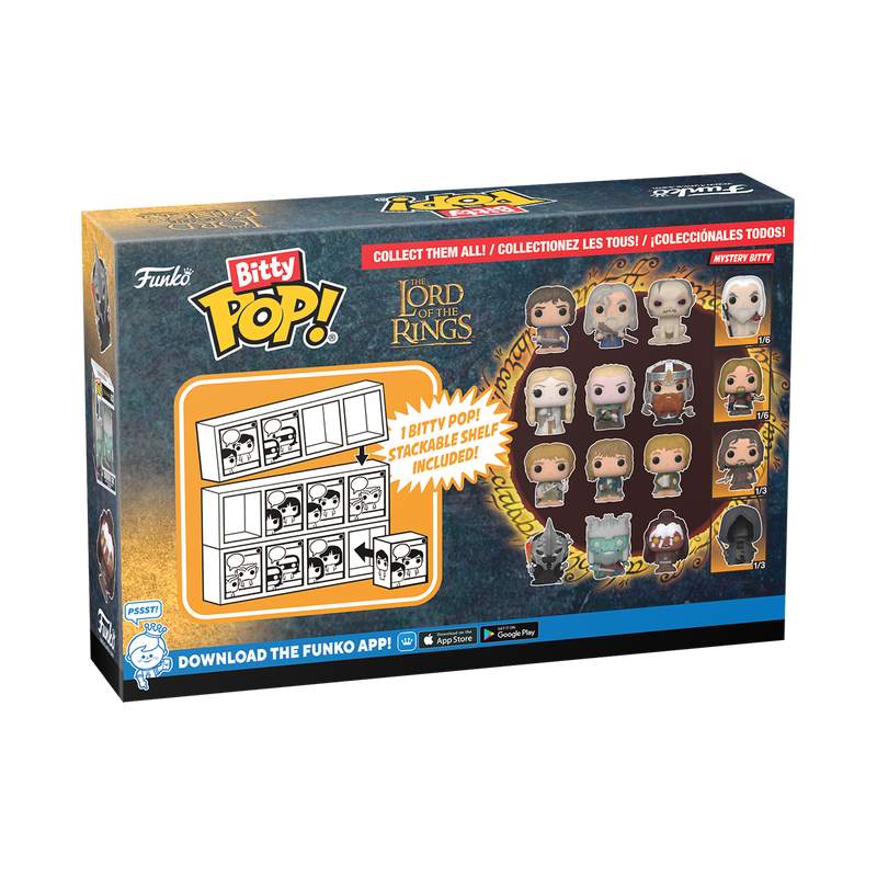 Bitty Pop! Herr der Ringe 4er-Pack Serie 4