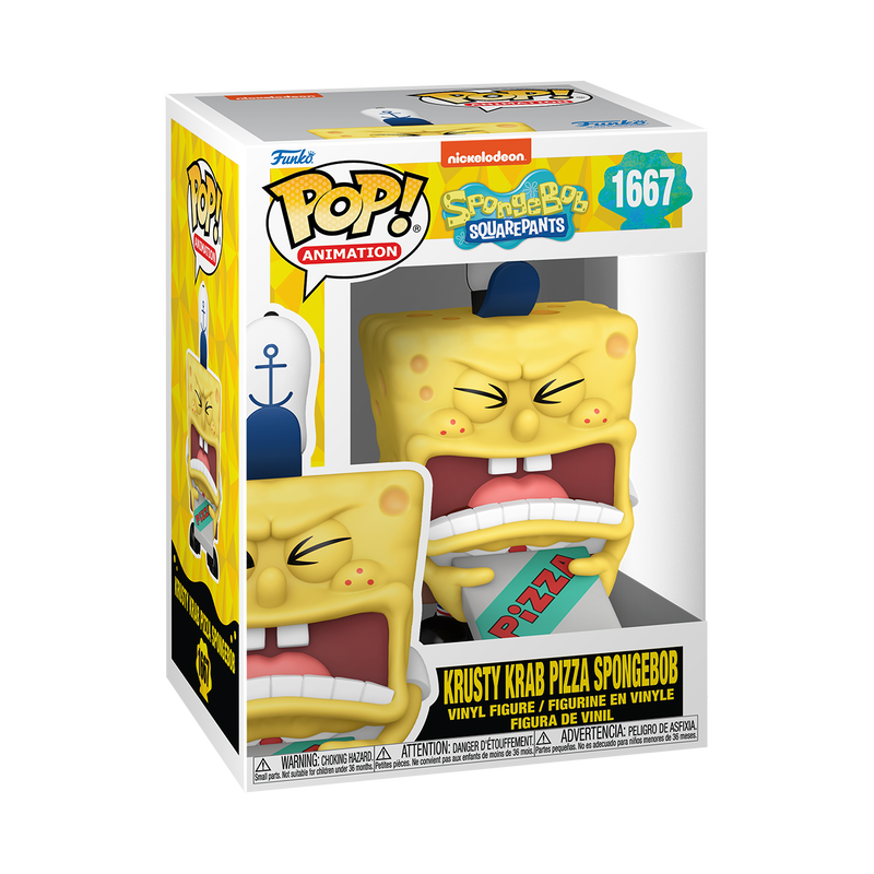 Pop! Bob mit Krusty-Krabben-Pizza