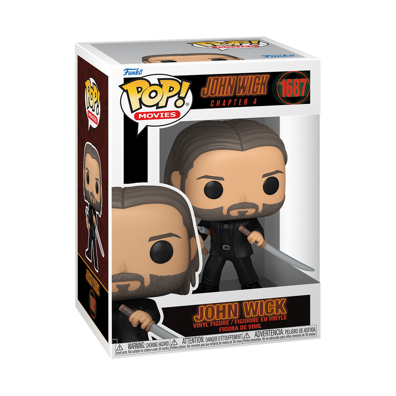 Pop! John Wick mit Schwert und Nunchakus 