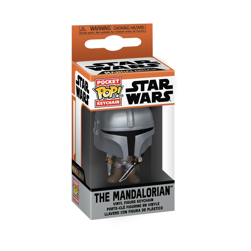 Pop! Keychain The Mandalorian with Darksaber