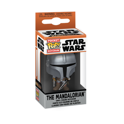 Pop! Keychain The Mandalorian with Darksaber