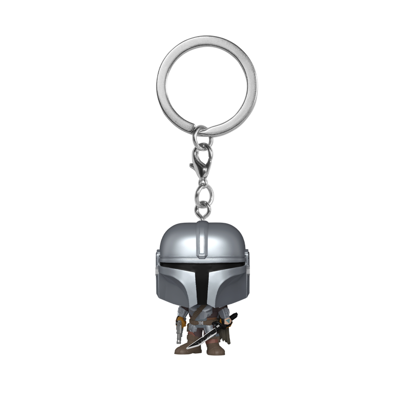 Pop! Keychain The Mandalorian with Darksaber