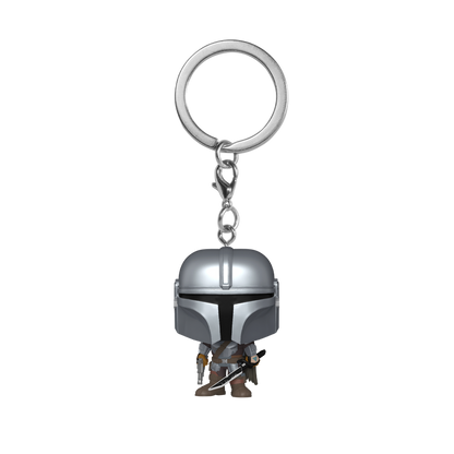 Pop! Keychain The Mandalorian with Darksaber