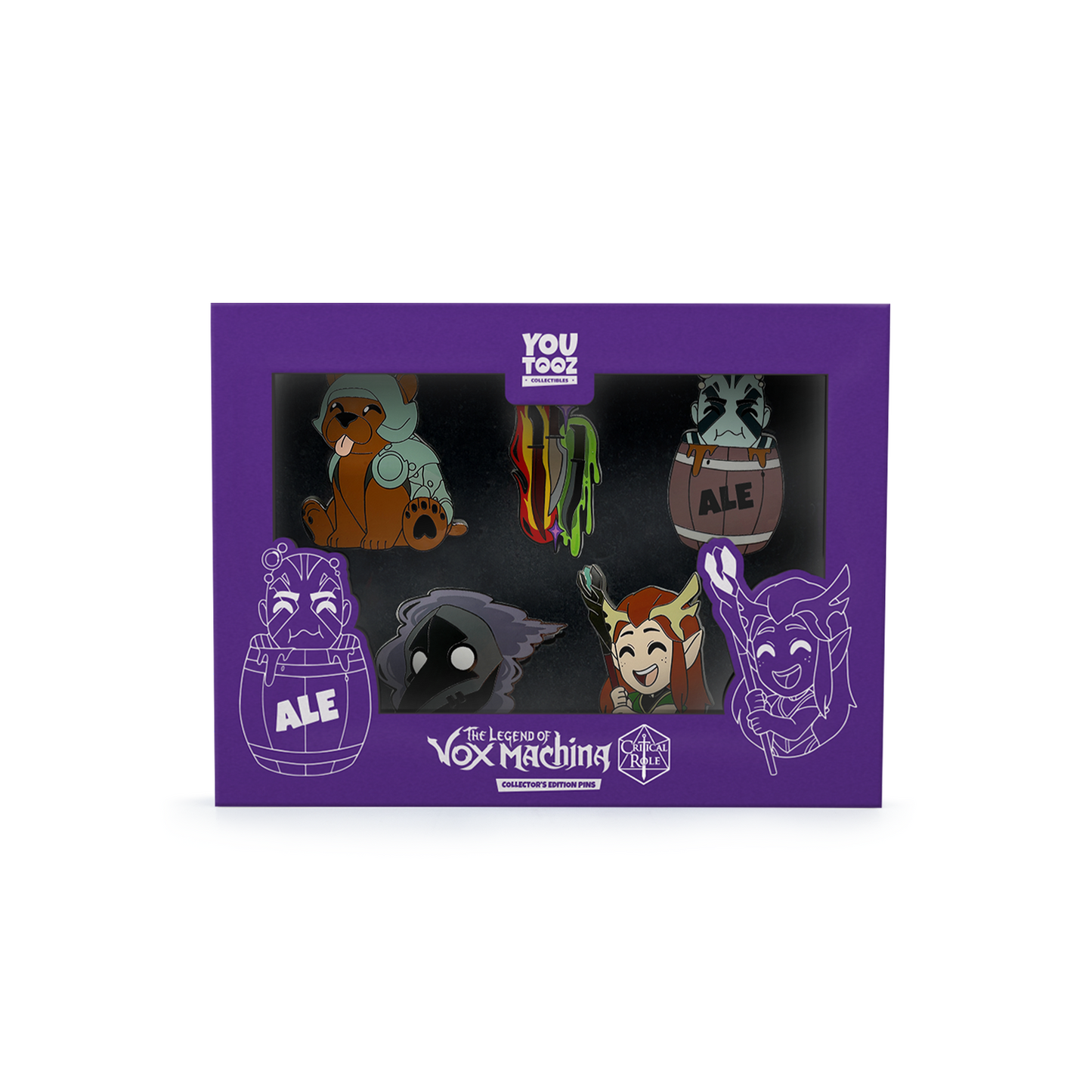 The Legend of Vox Machina Pin-Set 2