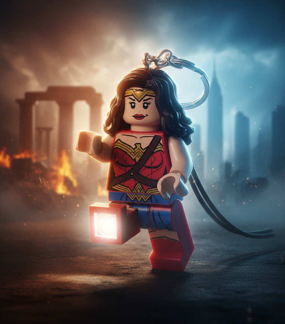 LEGO DC - Wonder Woman Keychain