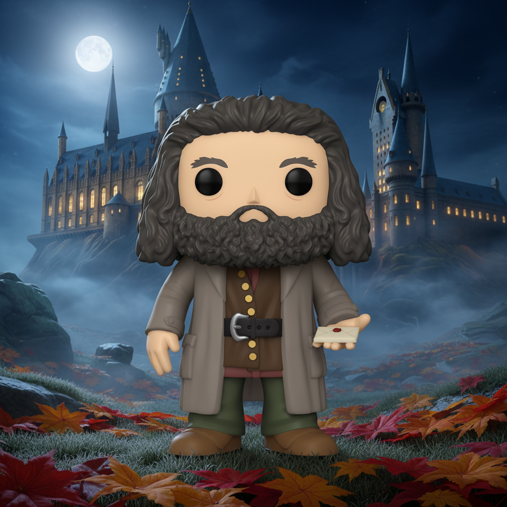 Rubeus Hagrid mit Brief 