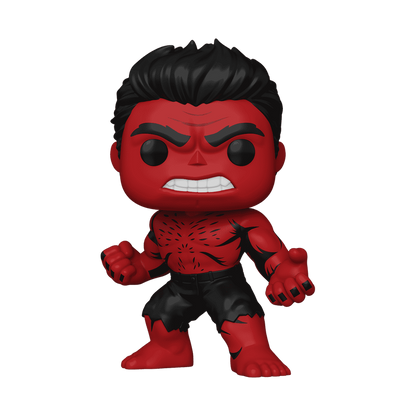 pop super red hulk retro comic deco 1338
