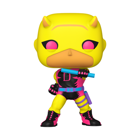 Pop! Jumbo Daredevil (Yellow & Red) (Black Light)