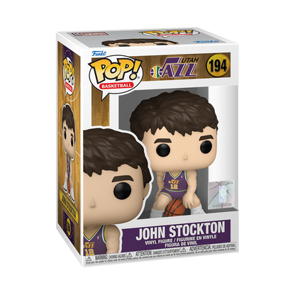 Pop! John Stockton avec Maillot Violet