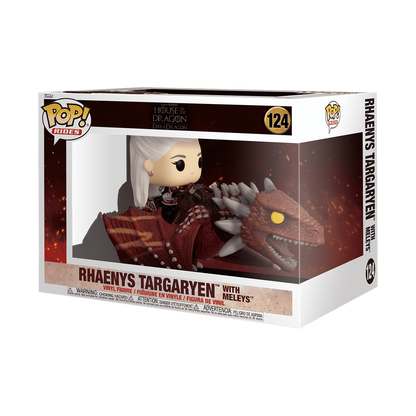pop rides deluxe rhaenys targaryen with meleys 124