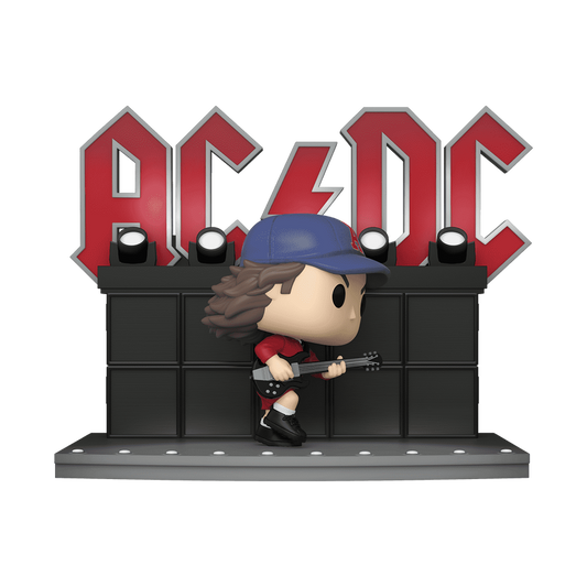 Pop! Moment Angus Young tanzt auf der Bühne 