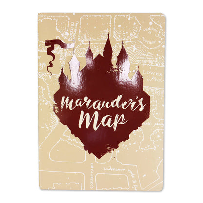 Carnet A5 souple Harry Potter - Carte du Maraudeur