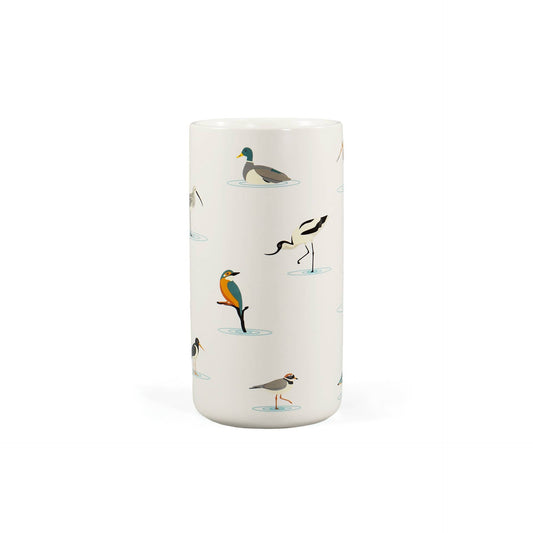 Vase en céramique RSPB - Oiseaux aquatiques 14,5 cm