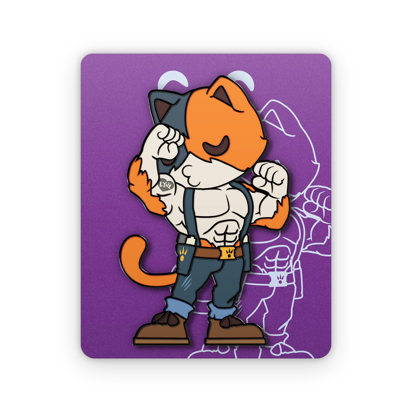 Meowscles Anstecker