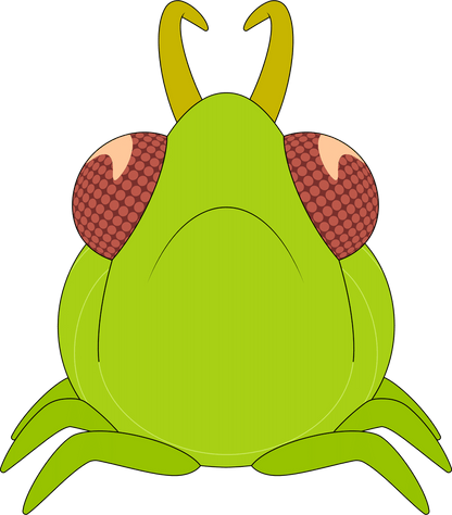 Blattlaus-Plüschtier (23 cm)