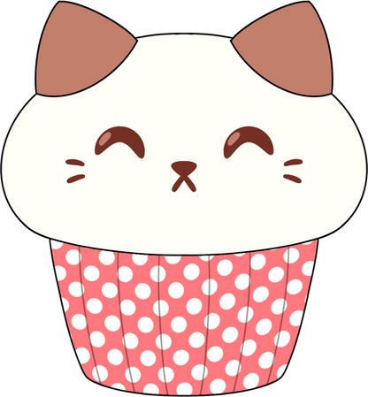 Kitty Cupcake Plüschtier (23 cm)