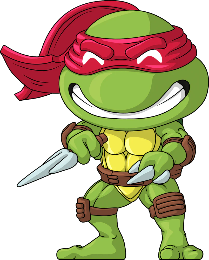 Raphael (Classic) Youtooz Teenage Mutant Ninja Turtles Vinyl figurine Raphael (Classic) 10 cm