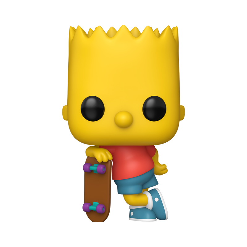 Pop! Bart Simpson avec Skateboard - PRECOMMANDE*