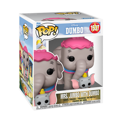 Pop! Super Mrs. Jumbo with Dumbo