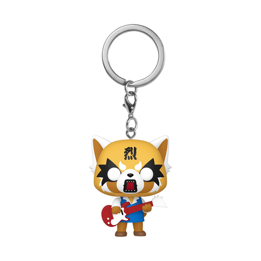 Pop! Schlüsselanhänger Aggretsuko mit Gitarre
